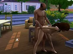 Emo Teen Fucked By Intruder In Sims 4 Bible Parody
