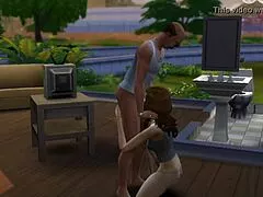Emo Teen Fucked By Intruder In Sims 4 Bible Parody