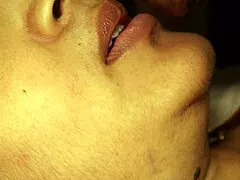 Fresh asian housewife's tight pussy stretched by small cock creampie