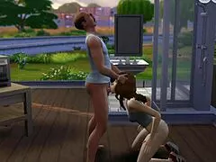 Emo Teen Fucked By Intruder In Sims 4 Bible Parody
