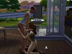 Emo Teen Fucked By Intruder In Sims 4 Bible Parody