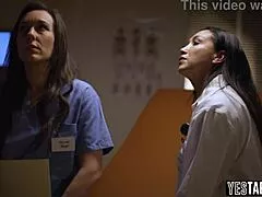 Latina Milf Doctor Craves Petite Nurse's Pussy To Save Job