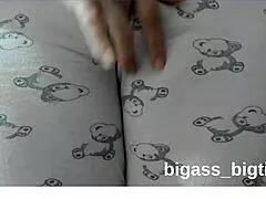 Masturbating In Pajamas Reveals Her Curvy Bbw Cameltoe Up Close
