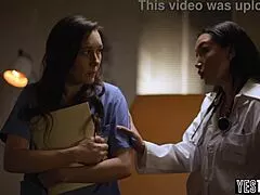 Latina Milf Doctor Craves Petite Nurse's Pussy To Save Job