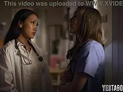 Latina Milf Doctor Craves Petite Nurse's Pussy To Save Job