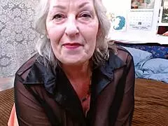 Dawnskye1962 Fingers Pussy Hard in Orange Skirt