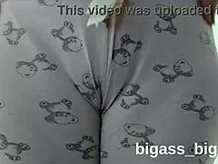 why hide that fat cameltoe in pajamas while masturbating?