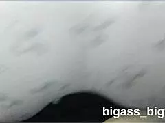 Farting BBW bends over in pajamas unleashing fetish gas blasts