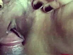 Real Indian couple's homemade MMS shows girlfriend's wet moans footjob foreplay
