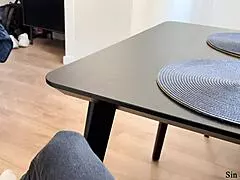 Stepmom shares hotel bed leading to stepson sex