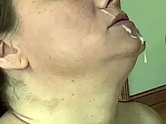 Sarah delivers savage 10-min CIM facials creampies and sloppy deepthroats