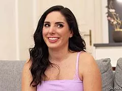 uhh linda del sol opens up in this steamy latina milf casting interview