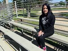 Yolanda yamz rides rome major big black cock hard