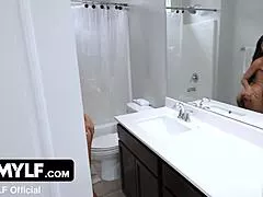 step family confessions stepsons hard cock ignites threesome with stepmom