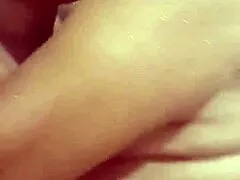 real stepmom with huge ebony tits and curvy ass rides boss cock like a pro in homemade vid