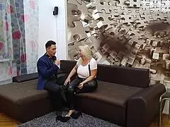 Behind Scenes: Big Tits Milf Anna Valentine Takes Hardcore Gaping Fuck