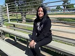 Yolanda yamz rides rome major big black cock hard