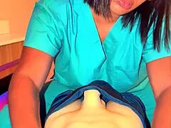oh man this latina fuck doll masseuse gives the best pov happy ending with her tiny hands and mouth