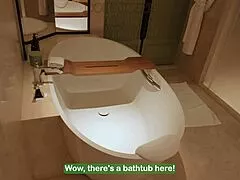 Business Trip Turns Wild as Co-Worker Fills Tight Pussy with Creampie