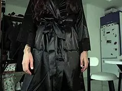 stepmother has to take a dick from her ass to mouth to make her boy cum faster
