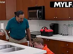 i found a frozen housewife and creampied her