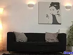 stockinged brit milf fucked before facial