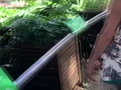 Milf Teases Stranger And Gets Anal Creampie In Public Park