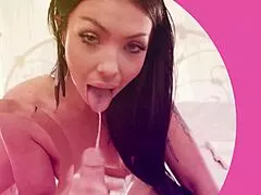 horny stepmom spencer scott sucks stepson deep