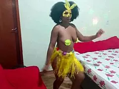Transei com minha vizinha safada no bloquinho de carnaval