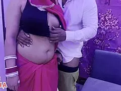 hot indian wife got fucked from behind by husband