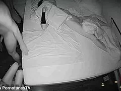 Wife shares in total darkness with strangers