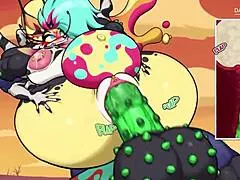 Queen bee compilation with big ass creampie