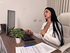 Mature Latin Milf Stella Osorio Pays Lawyer With Office Sex