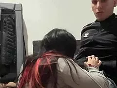 Pendeja argentina chupándola toda