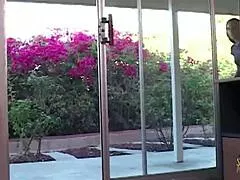 she snuck through to have lesbian sex with her best milf friend