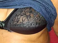 Hot asian milf loves showing her boobs