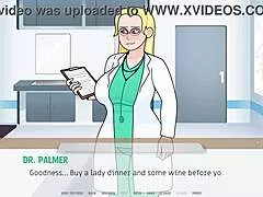 doctor came from playing with her ass