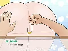 doctor came from playing with her ass