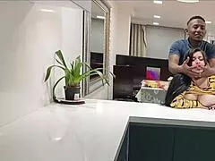 Muscular Bodybuilder Fucks His Friends Wife In The Shower