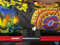 Mature african slut shows her naked body on cam for viewers