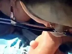japanese wife enjoys passionate fuck in forest
