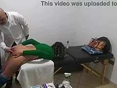 I felt exposed as doctor examined my anus and breasts