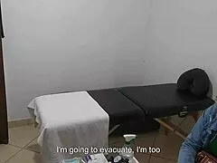 I felt exposed as doctor examined my anus and breasts