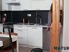 Mature4k big boobs milf turns her virgin neighbor into a man