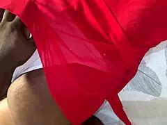African stepdad surprises stepdaughter with his dick.