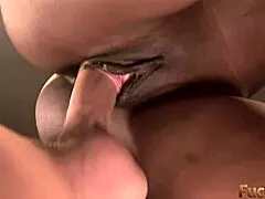 Nyomi Banxxx Takes Massive White Cock In Kitchen Now!