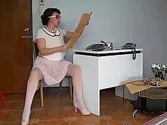upskirt secretary sexretary no panties office milf nude office cam 1 137