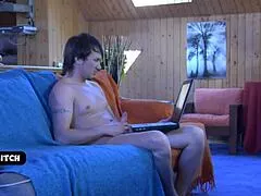 step mom catches me wanking and swallows my load