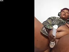 Thick Thighs Mara Squirts Hard With Toys