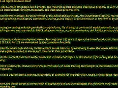 Dilf uses tongue on small wet Asian pussy during roleplay